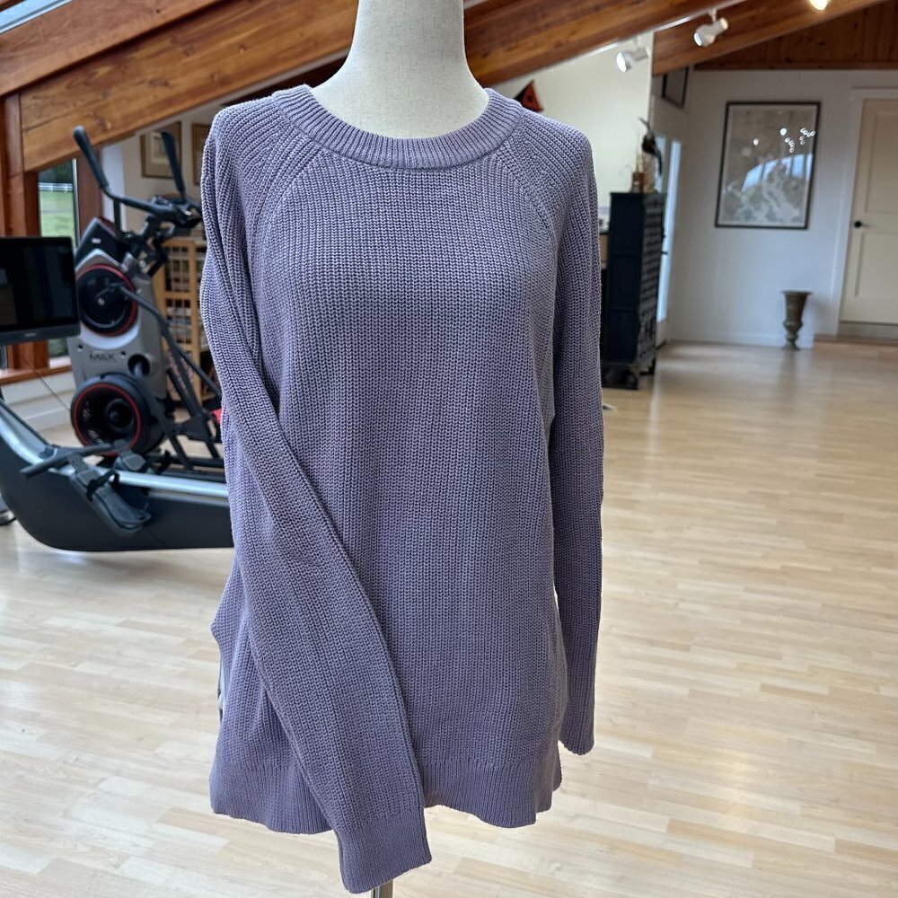 RALPH Lauren Layered Purple Sweater NWT Size Medium